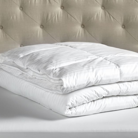 White Full Down Duvet Blanket Hypo-Allergenic - Picture 2 of 3